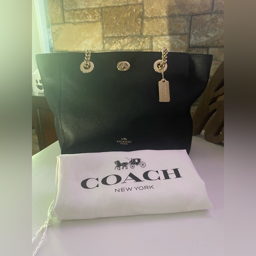 Coach turn lock Chain